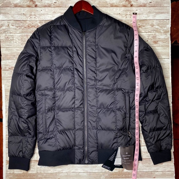 lululemon athletica Other - Lululemon Reversible Goose-Down bomber Jacket